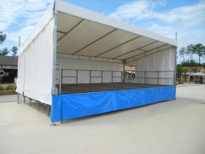 Couverture de podium modulable Yverdon